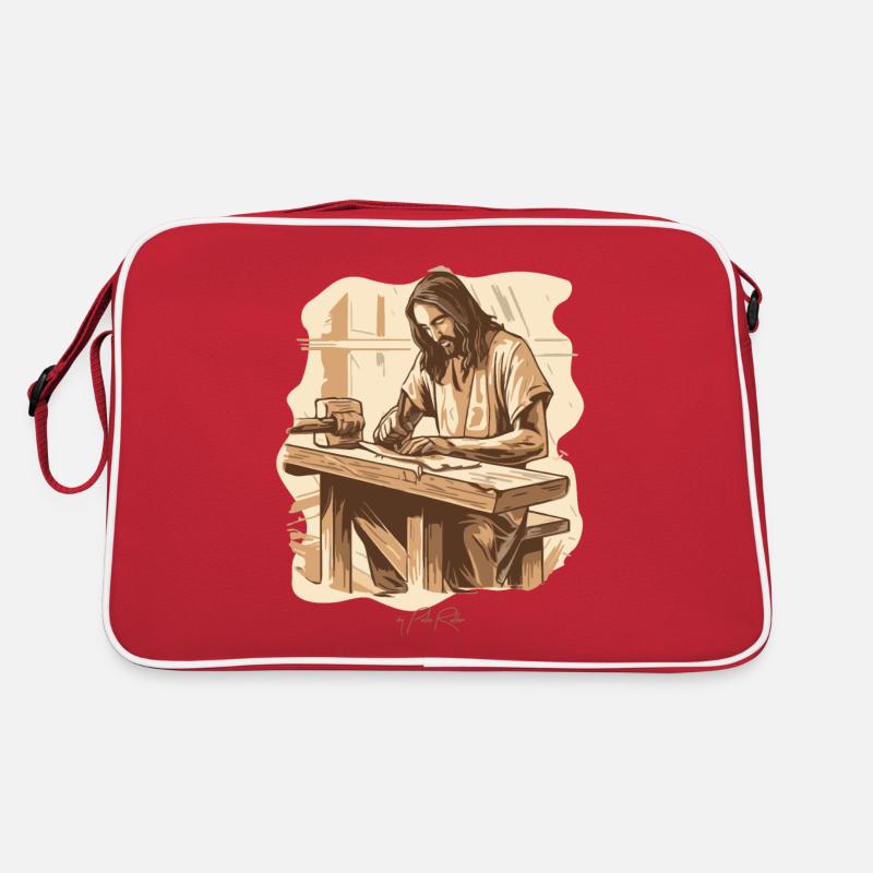 Jésus Joseph : le charpentier originel Sac Retro