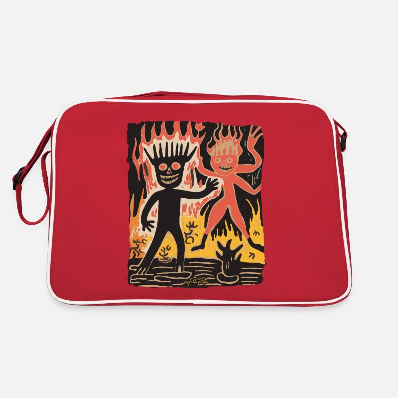 Welcome to work: colleagues and employees Retro Bag