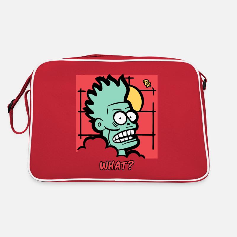 Zombie asks: What? Retro Bag