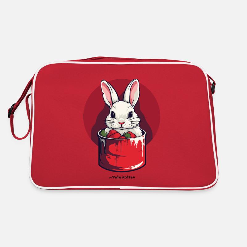 Häschen in der Dose Retro Tasche