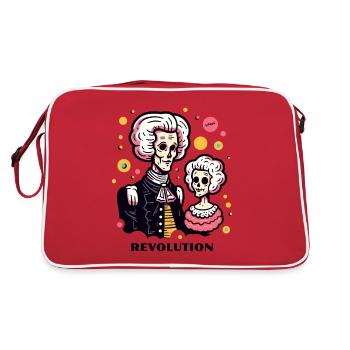 Marie Antoinette and the French Revolution - Retro Bag - red/white - Back