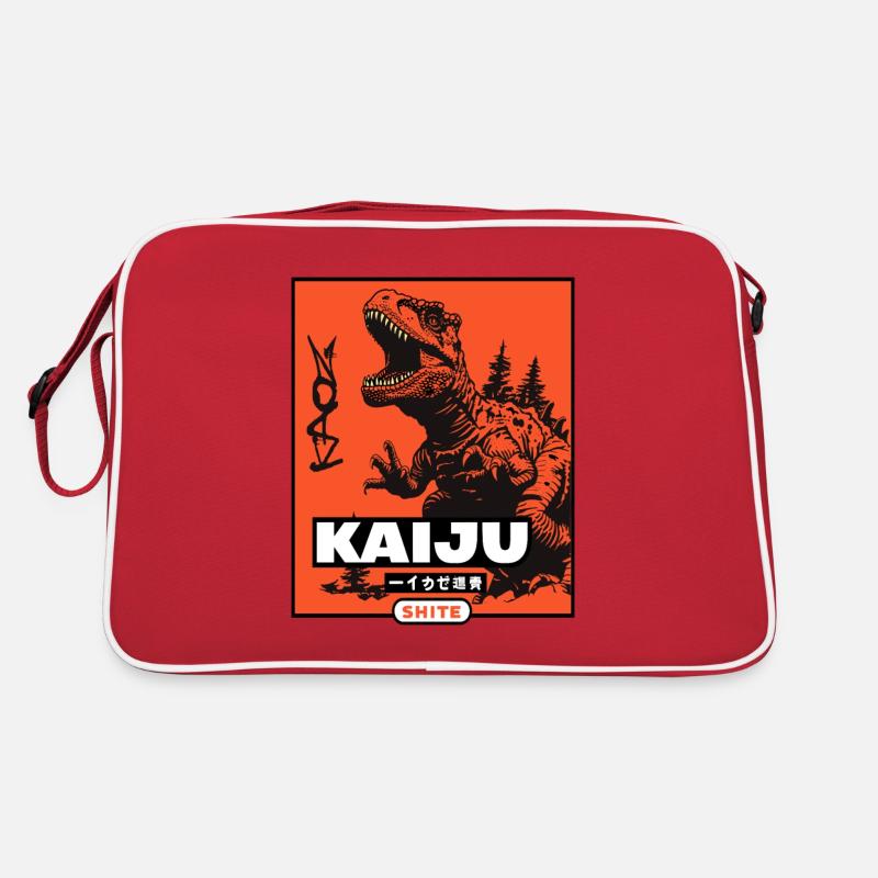 Caca de Kaiju, dinosaure Dino Sac Retro
