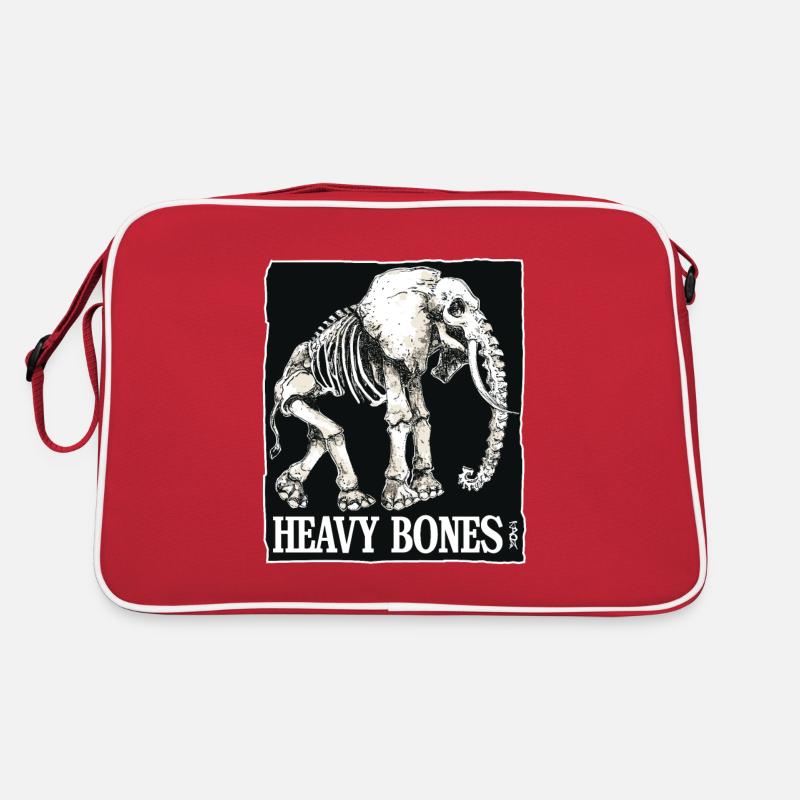 Heavy Bone Elephant Design Retro Bag