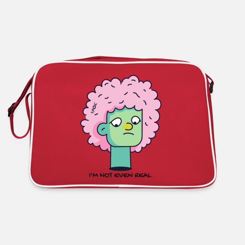 Je ne suis même pas réel Sac Retro