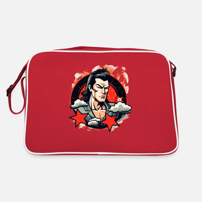 Der attraktivste japanische Mann Retro Tasche