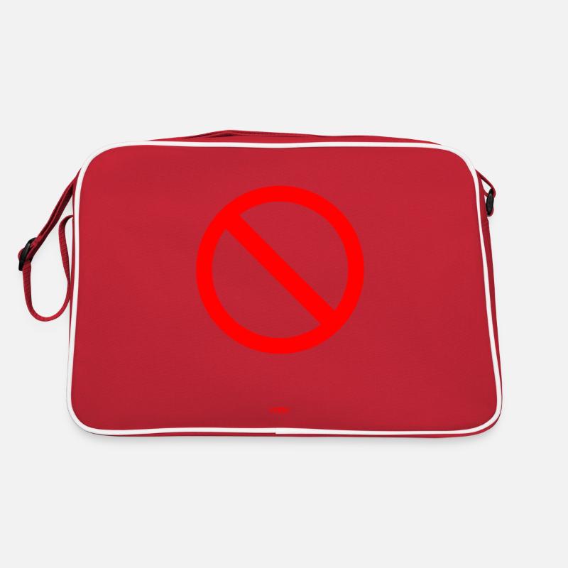 Verboten Retro Tasche
