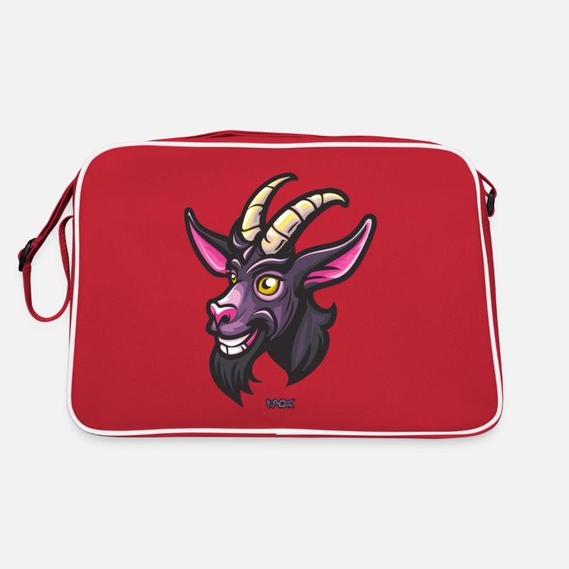 La Chèvre Maléfique Joyeuse Sac Retro