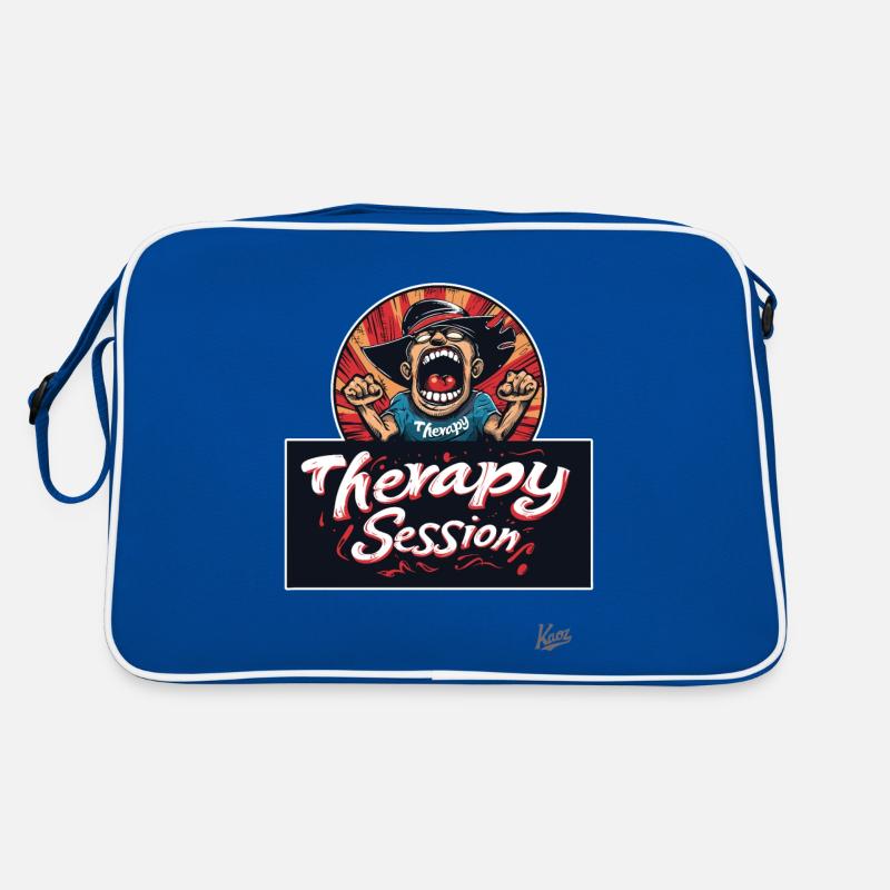 Scream therapy: Session in progress Retro Bag