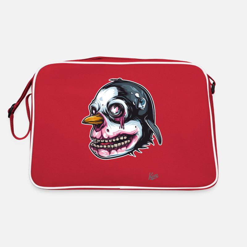 Penguin Mutant Zombie Skull Skull Retro Bag