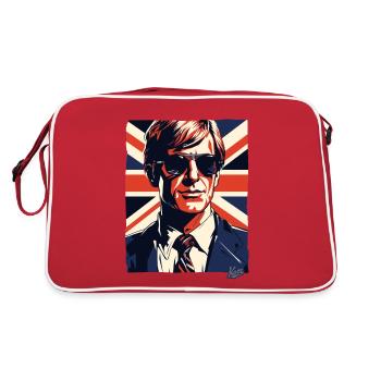 British Flag Type Chad Geezer Great Britain - Retro Bag - red/white - Back