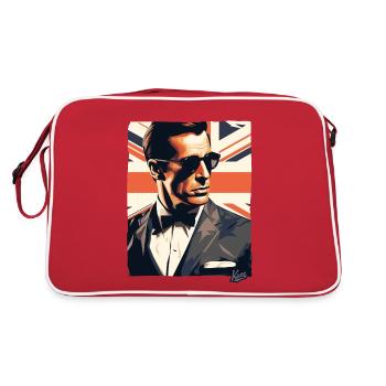 British Flag Chad Geezer Mate Great Britain - Retro Bag - red/white - Back