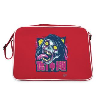 Michael the Horror Zombie - Retro Bag - red/white - Back