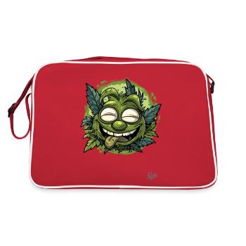 The Ever-Intoxicated Forest Goblin - Retro Bag - red/white - Back