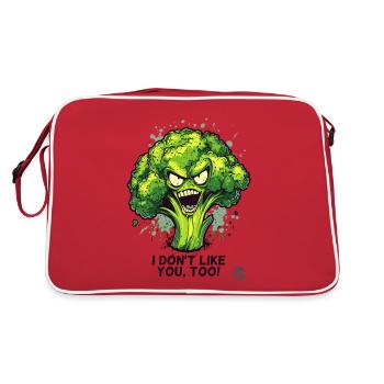 Personne n’aime le brocoli - Sac Retro - rouge/blanc - Dos