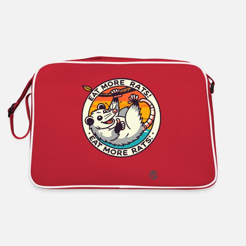 Manger plus de rats : conseils de l’opossum joyeux Sac Retro