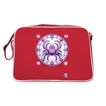 The powerful strong ticks - Retro Bag - red/white - Back