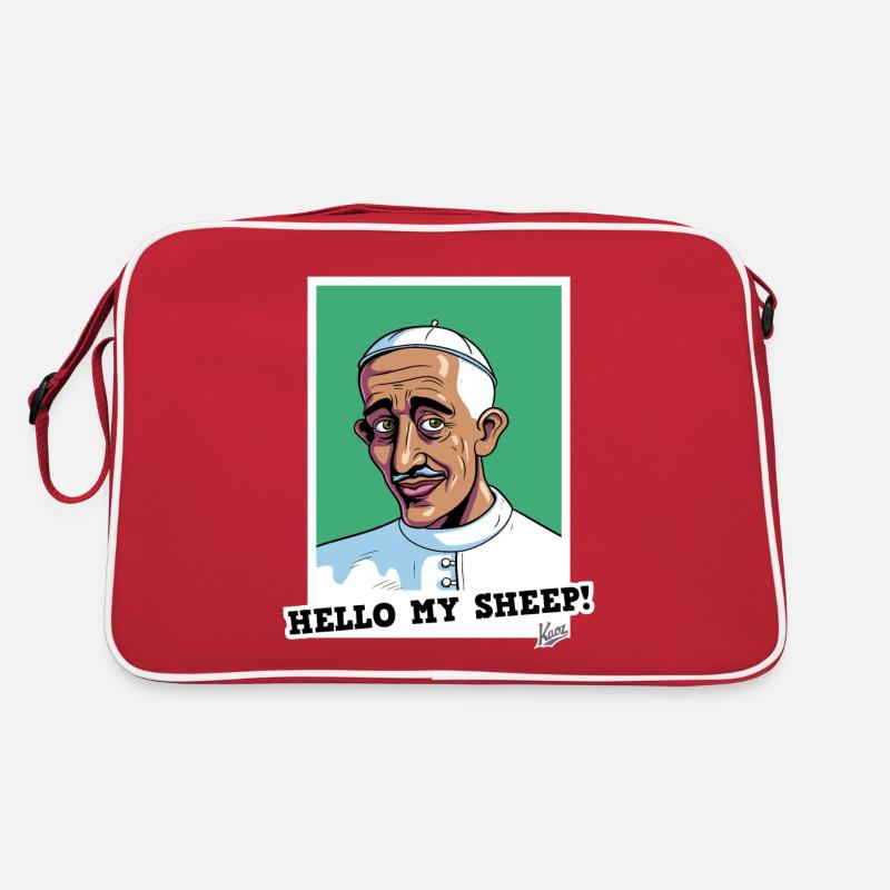 Bishop says: Hello my sheep Retro Bag