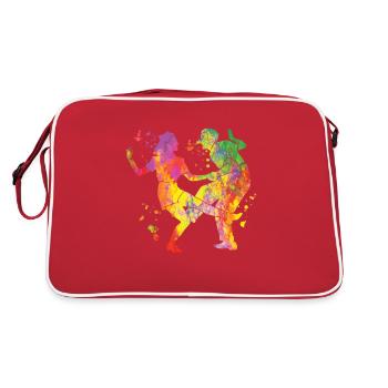 Dancing Swing 60s Boogie Woogie - Retro Bag - red/white - Back