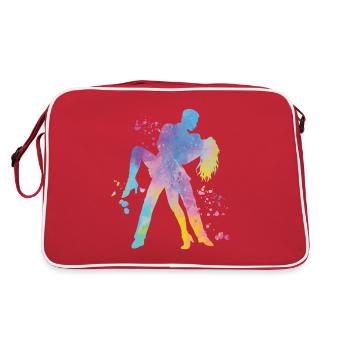 Salsero et Salsera Salsa-festival - Sac Retro - rouge/blanc - Dos