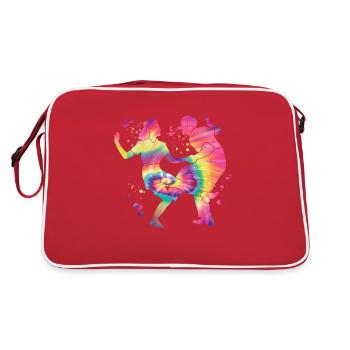 Dancing Swing 60s Boogie Woogie - Retro Bag - red/white - Back