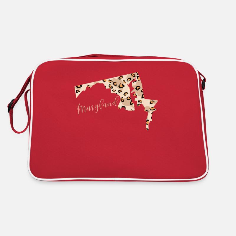 Maryland Leopard Pattern Card Leo Sac Retro