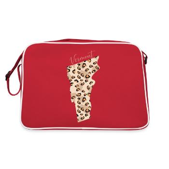 Vermont Leo État du Vermont - Sac Retro - rouge/blanc - Dos