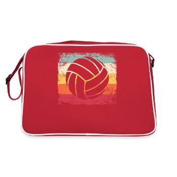 Volleyball Joueur Retro Beach Volleyball - Sac Retro - rouge/blanc - Dos