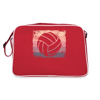 Volleyball Joueur Retro Beach Volleyball - Sac Retro - rouge/blanc - Dos