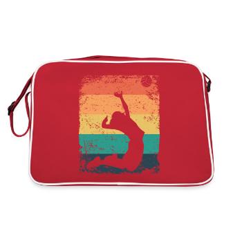 Volleyball Joueur Retro Beach Volleyball - Sac Retro - rouge/blanc - Dos