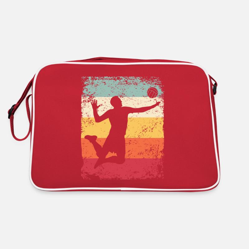 Volleyball Player Retro Beach Volleyball Retro Bag