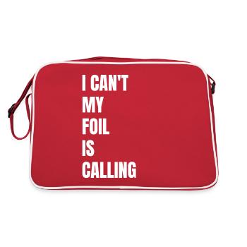 Wing Foil Wingsurfing Foil Wing - Retro Bag - red/white - Back