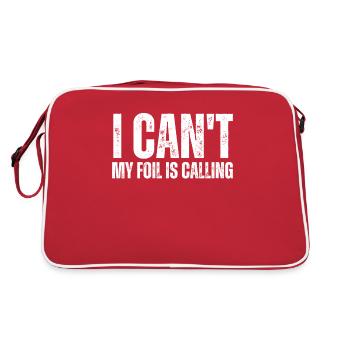 Wing Foil Wingsurfing Foil Wing - Retro Bag - red/white - Back