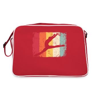 Ballet Danseur Vintage Man Ballerino - Sac Retro - rouge/blanc - Dos