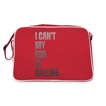 Wing Foil Wingsurfing Foil Wing - Retro Bag - red/white - Back
