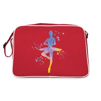 Ballet Danseuse Colorsplash Ballerina - Sac Retro - rouge/blanc - Dos
