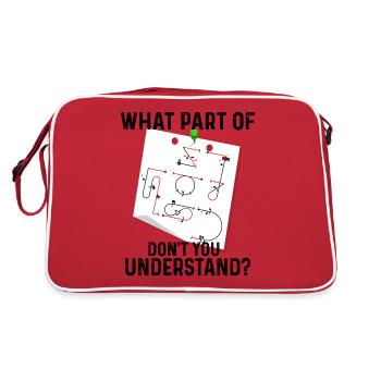 Don't you understand aerobatic Aresti figures - Retro Bag - red/white - Back