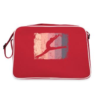 Ballet Danseur Vintage Man Ballerino - Sac Retro - rouge/blanc - Dos