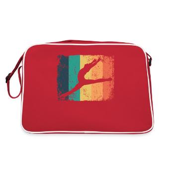 Ballet Danseur Vintage Man Ballerino - Sac Retro - rouge/blanc - Dos