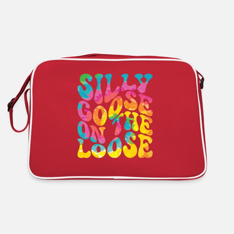 The stupid goose at large Retro Bag