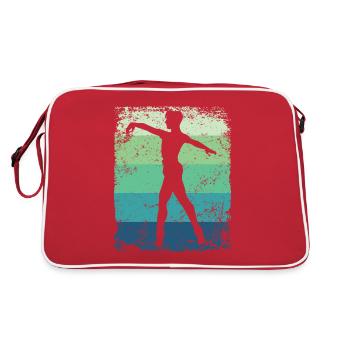 Ballet Danseur Vintage Man Ballerino - Sac Retro - rouge/blanc - Dos