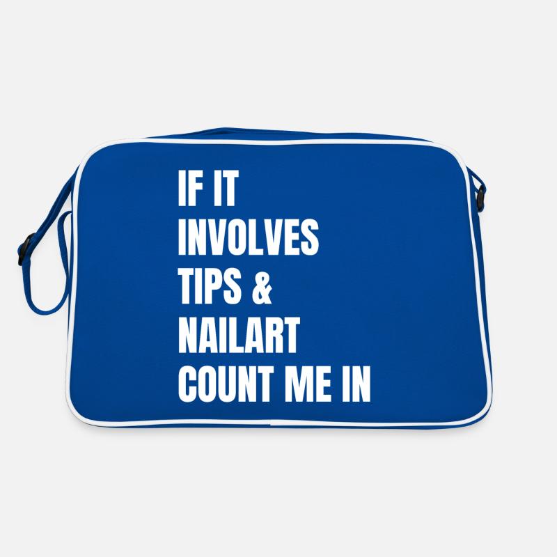 When it comes to tips and nail art nail salon Retro Bag