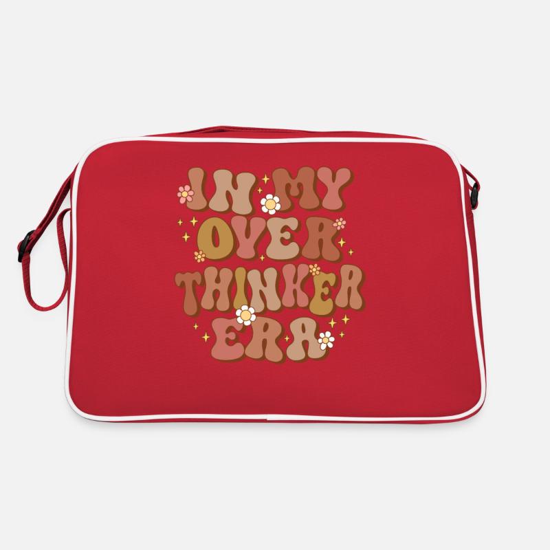 In My Overthinker Era Overthink Groovy Retro Bag