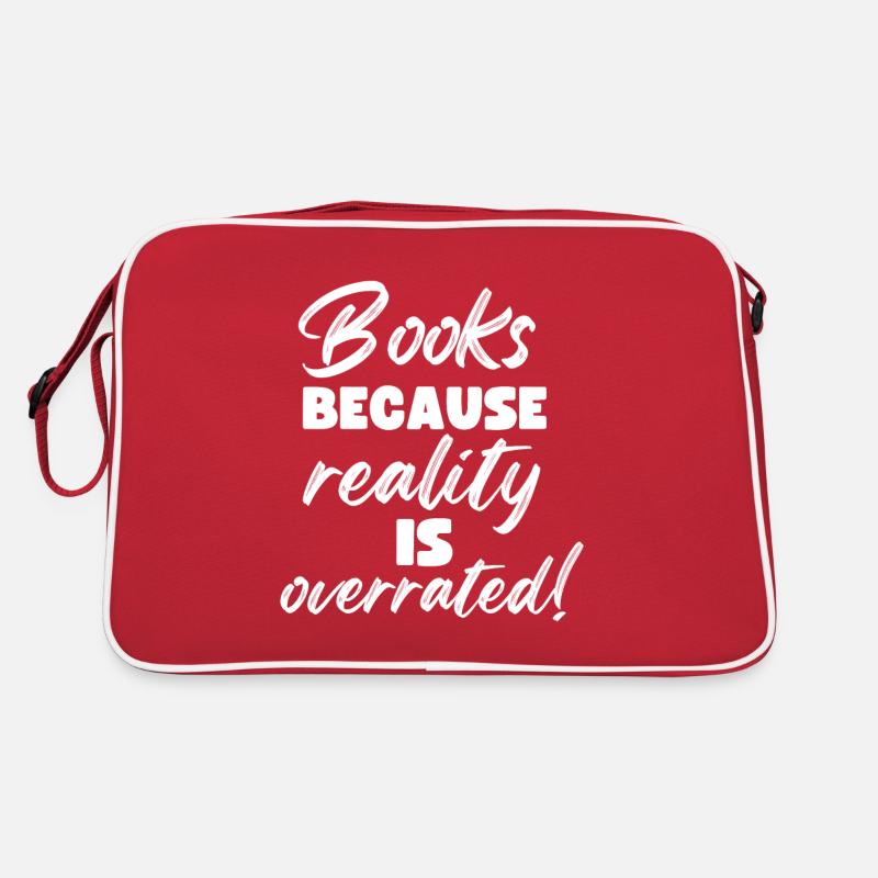 Bücher Lesen Freundlich Sein Seltsam Lehrer Retro Tasche