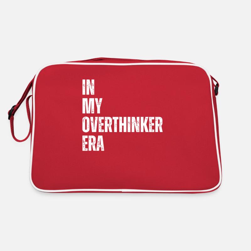 In My Overthinker Era Overthink Retro Tasche