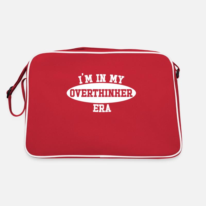 In My Overthinker Era Overthink Retro Tasche
