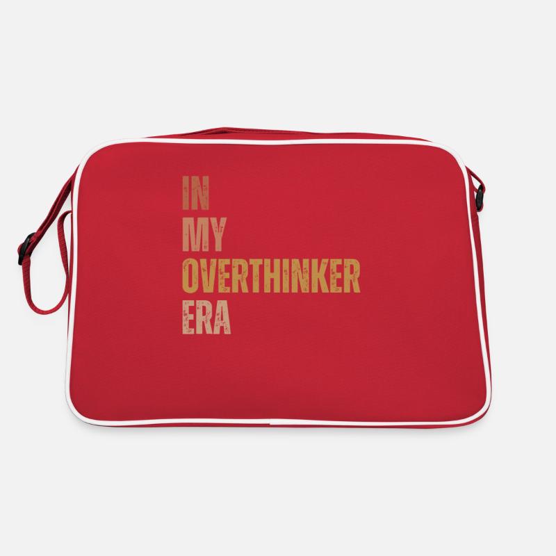 Dans mon ère Overthinker Overthink Sac Retro