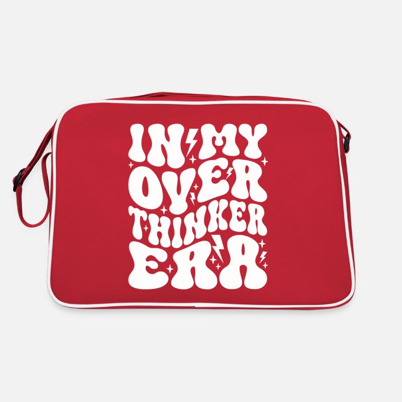 In My Overthinker Era Overthink Retro Tasche