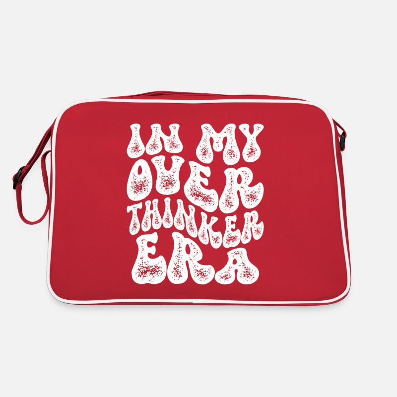 In My Overthinker Era Overthink Retro Tasche