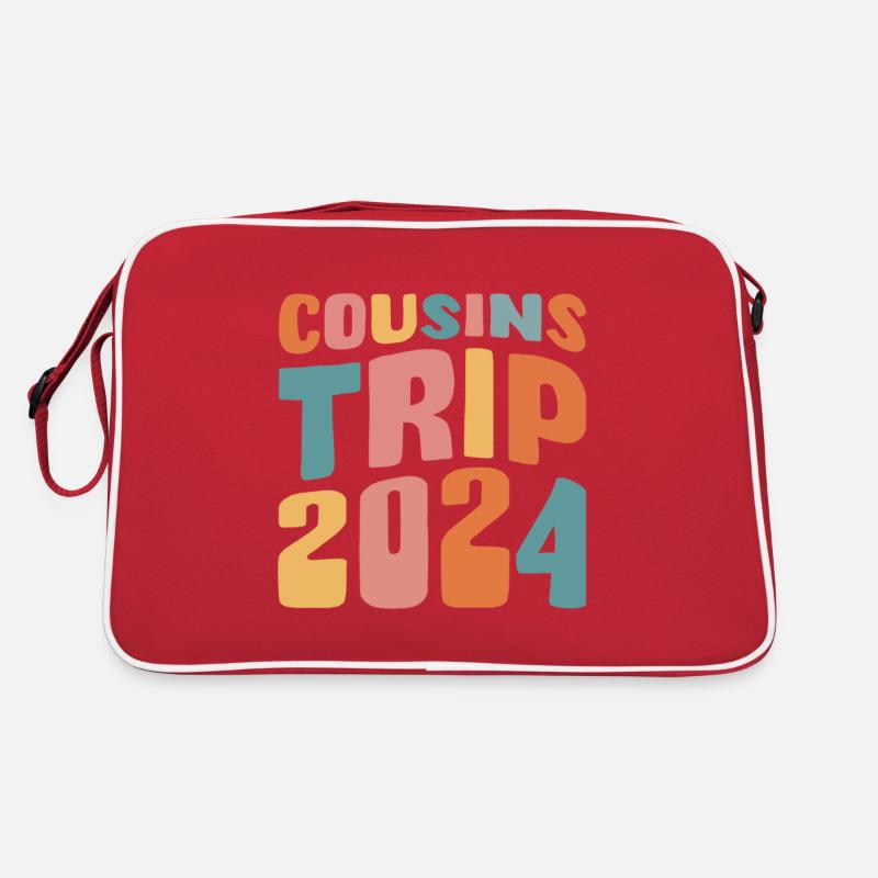 Cousins Trip 2024 Retro Tasche