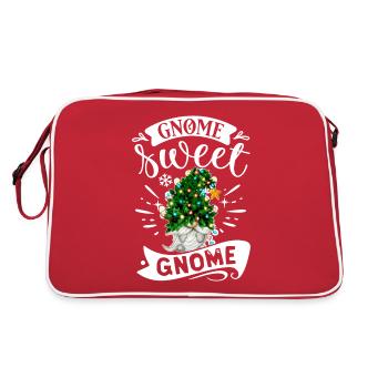Gnomies de Noël Gnome Doux Gnome Gnome de Noël Gnome - Sac Retro - rouge/blanc - Dos